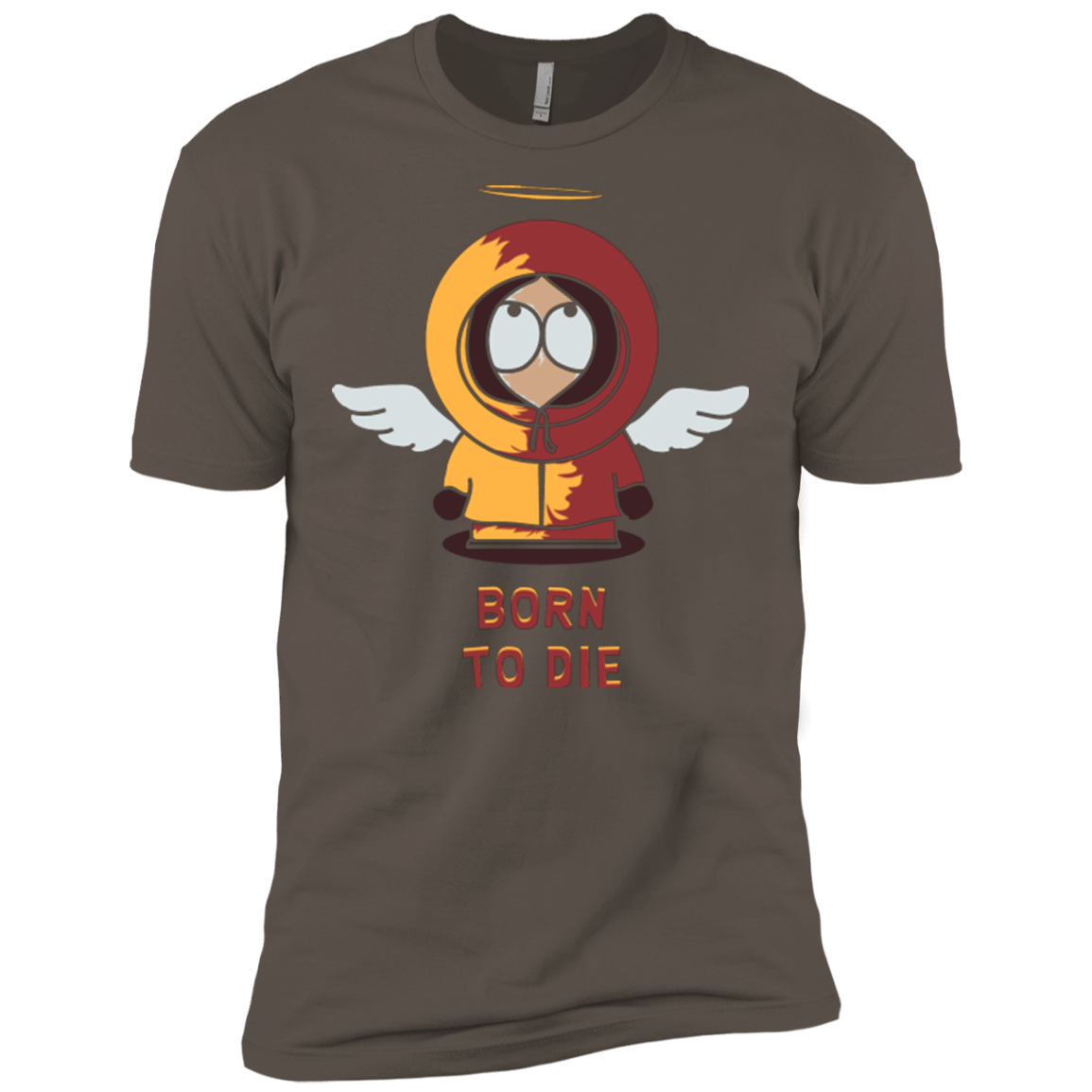 T-Shirts Warm Grey / X-Small BORN TO DIE Men's Premium T-Shirt