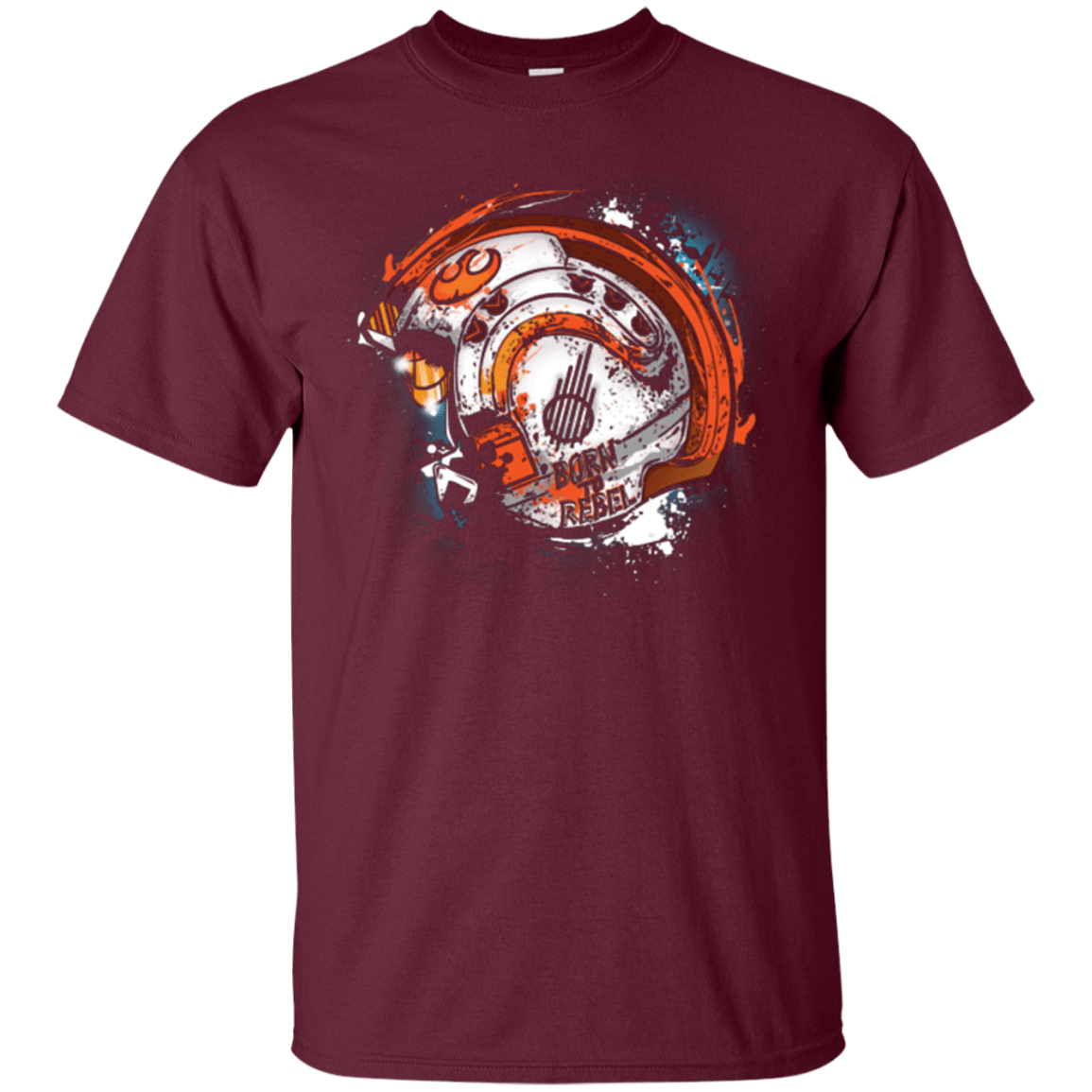 T-Shirts Maroon / Small Born to Rebel T-Shirt