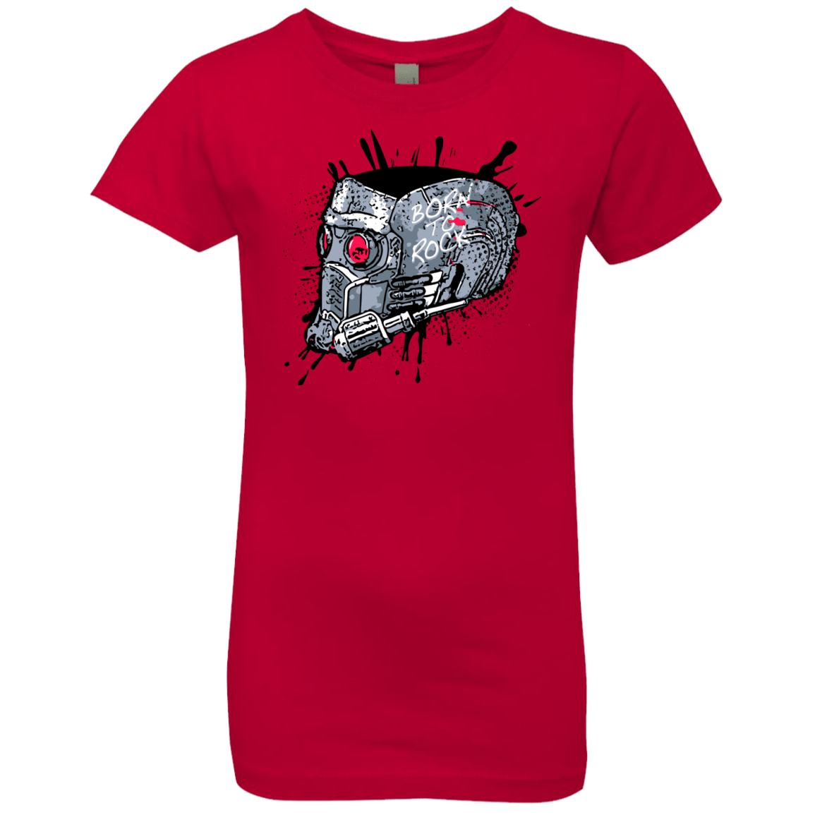 T-Shirts Red / YXS Born to Rock Girls Premium T-Shirt
