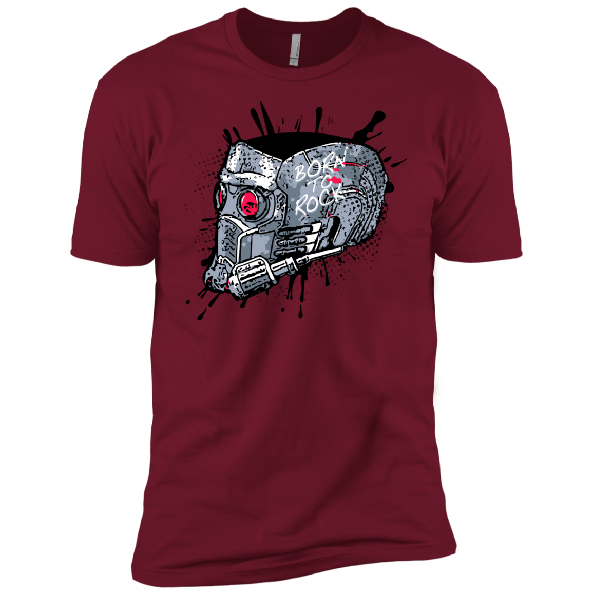 T-Shirts Cardinal / X-Small Born to Rock Men's Premium T-Shirt