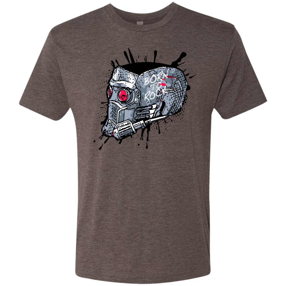 T-Shirts Macchiato / Small Born to Rock Men's Triblend T-Shirt