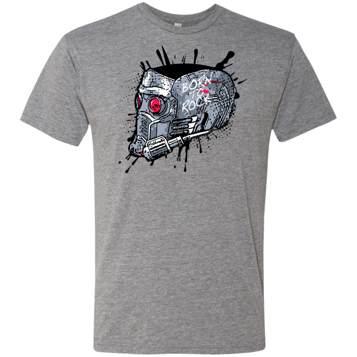 T-Shirts Premium Heather / Small Born to Rock Men's Triblend T-Shirt