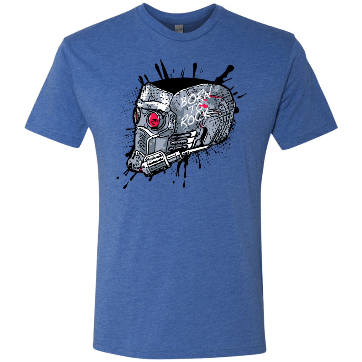T-Shirts Vintage Royal / Small Born to Rock Men's Triblend T-Shirt