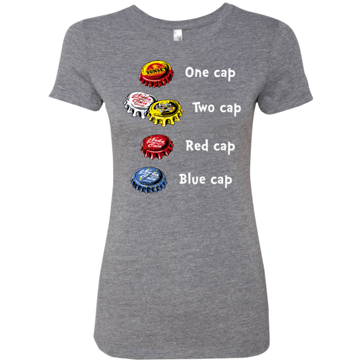 T-Shirts Premium Heather / Small Bottle Caps Fever Women's Triblend T-Shirt