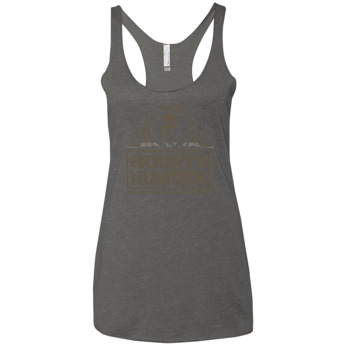 T-Shirts Premium Heather / X-Small bounty hunter 2 Women's Triblend Racerback Tank