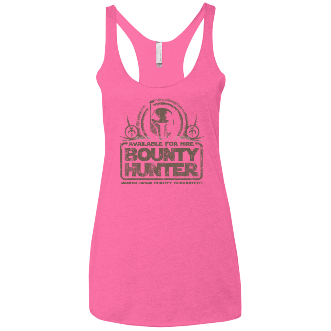 T-Shirts Vintage Pink / X-Small bounty hunter 2 Women's Triblend Racerback Tank