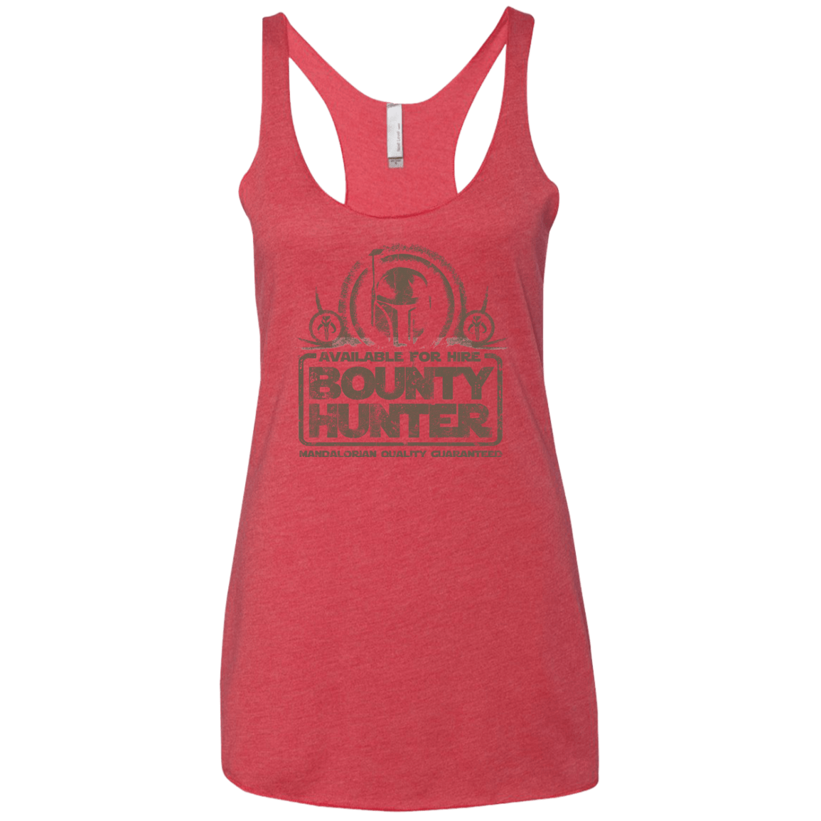 T-Shirts Vintage Red / X-Small bounty hunter 2 Women's Triblend Racerback Tank