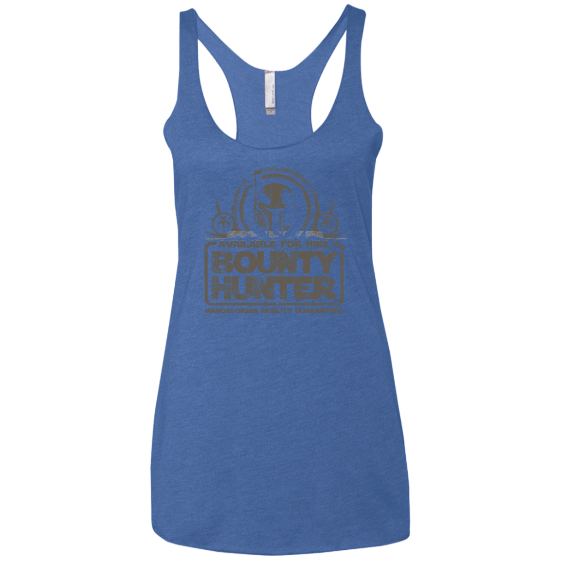 T-Shirts Vintage Royal / X-Small bounty hunter 2 Women's Triblend Racerback Tank