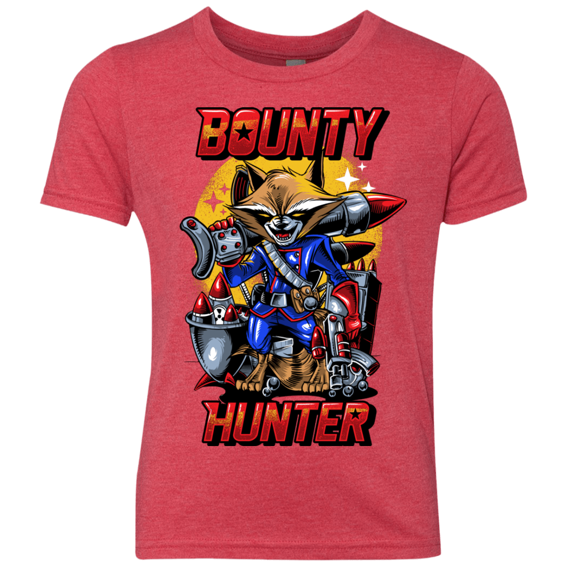 T-Shirts Vintage Red / YXS Bounty Hunter Youth Triblend T-Shirt