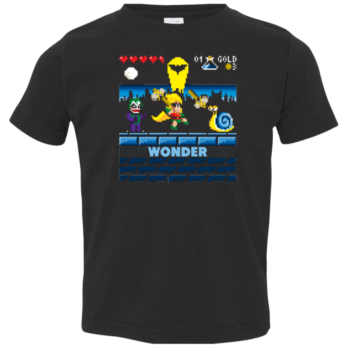 T-Shirts Black / 2T Boy Wonder Boy Toddler Premium T-Shirt