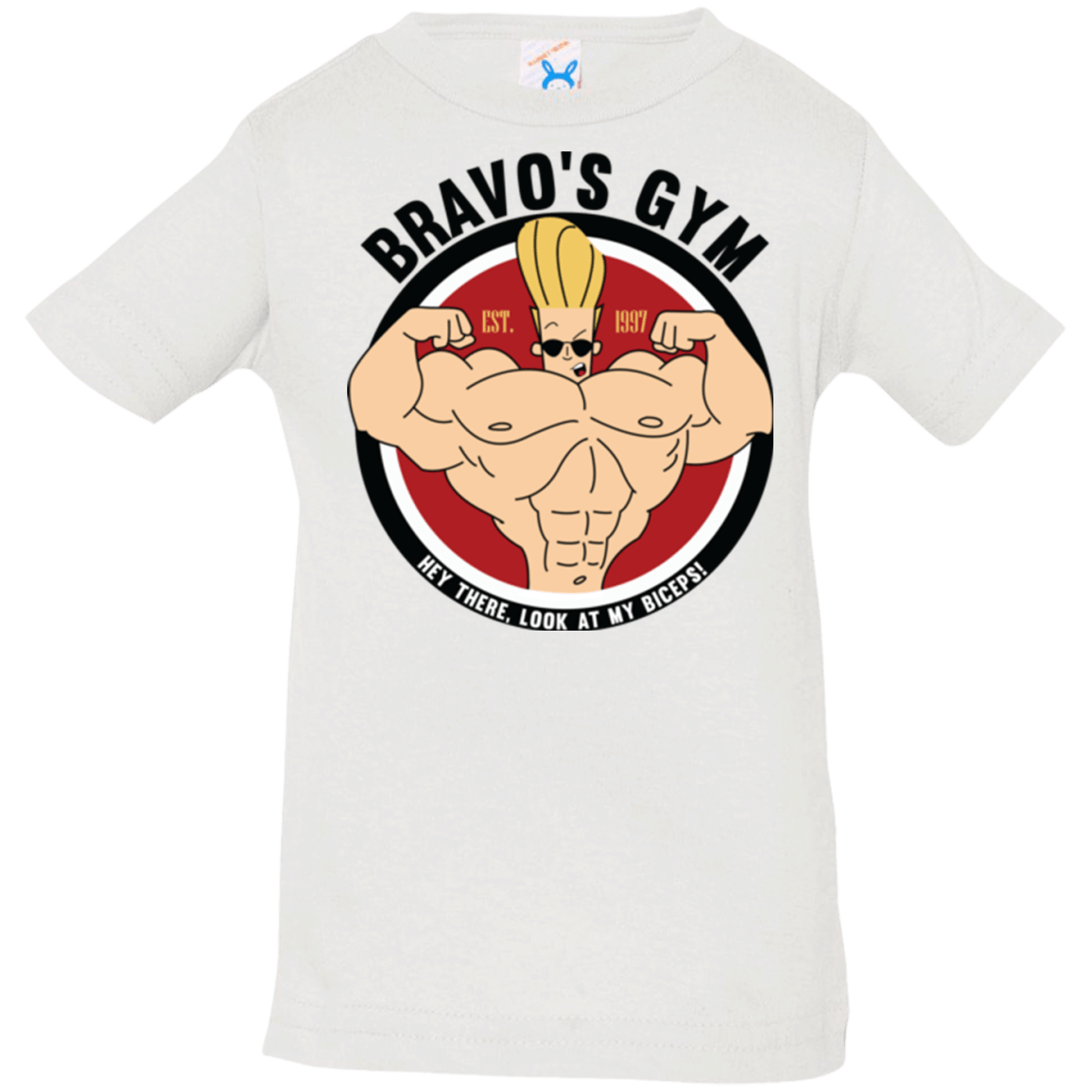 T-Shirts White / 6 Months Bravo's Gym Infant Premium T-Shirt