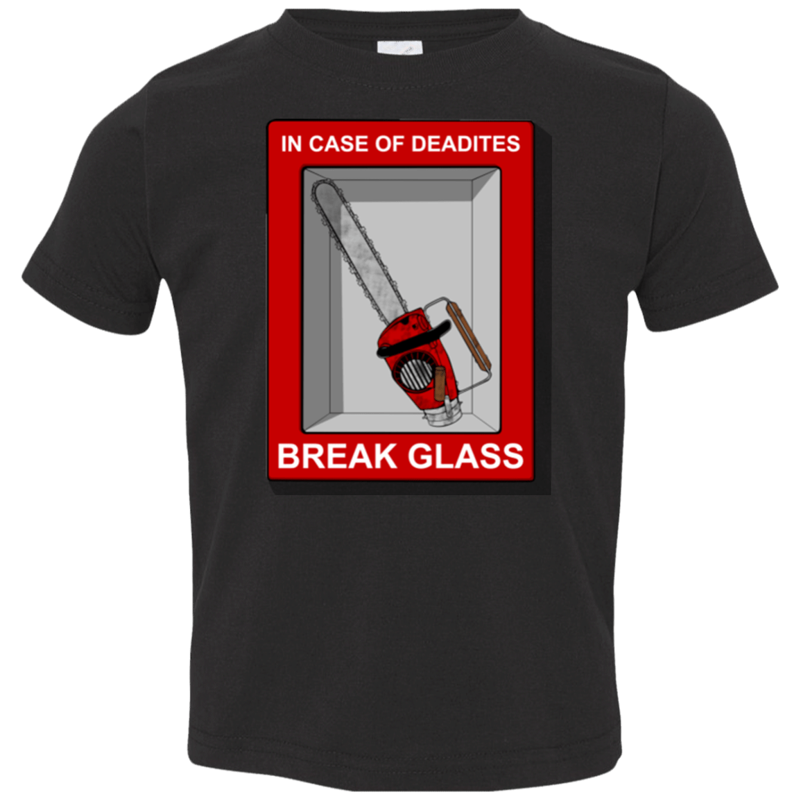 T-Shirts Black / 2T Break Glass Toddler Premium T-Shirt