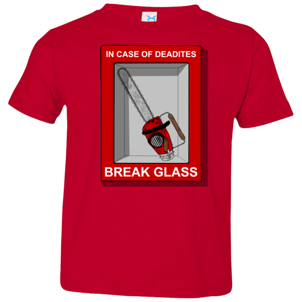 T-Shirts Red / 2T Break Glass Toddler Premium T-Shirt