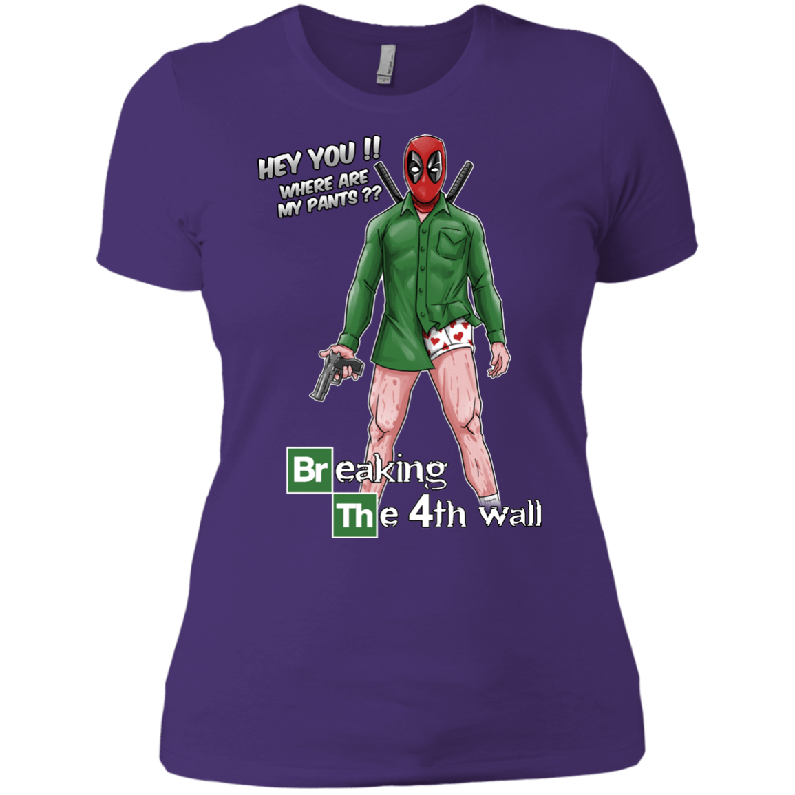 T-Shirts Purple / X-Small Breaking the 4th Wall Women's Premium T-Shirt