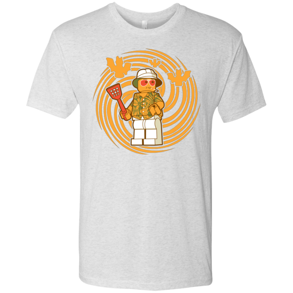 T-Shirts Heather White / Small Brick Country Men's Triblend T-Shirt