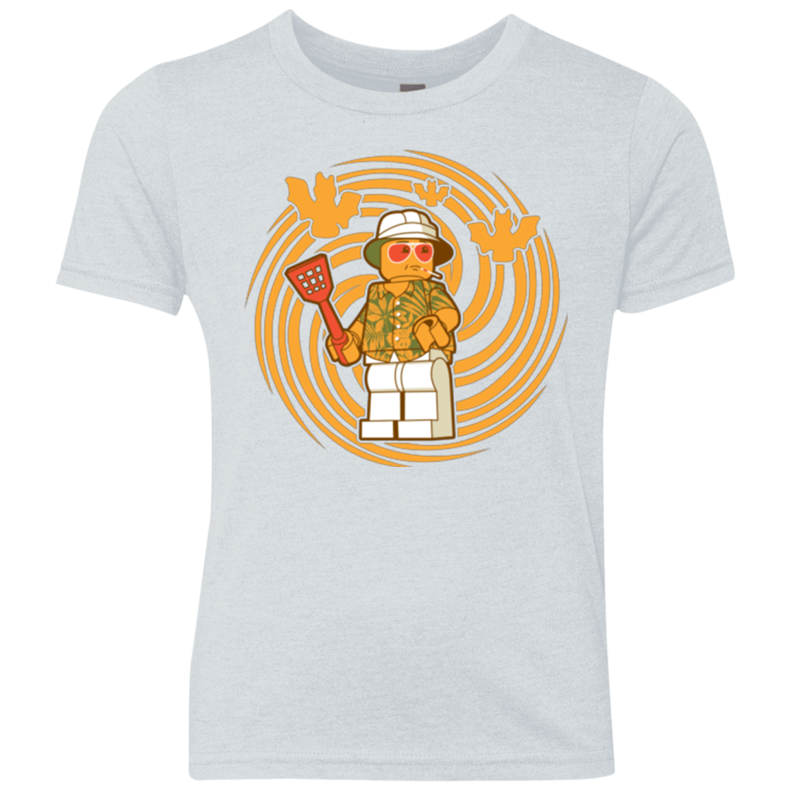 T-Shirts Heather White / YXS Brick Country Youth Triblend T-Shirt