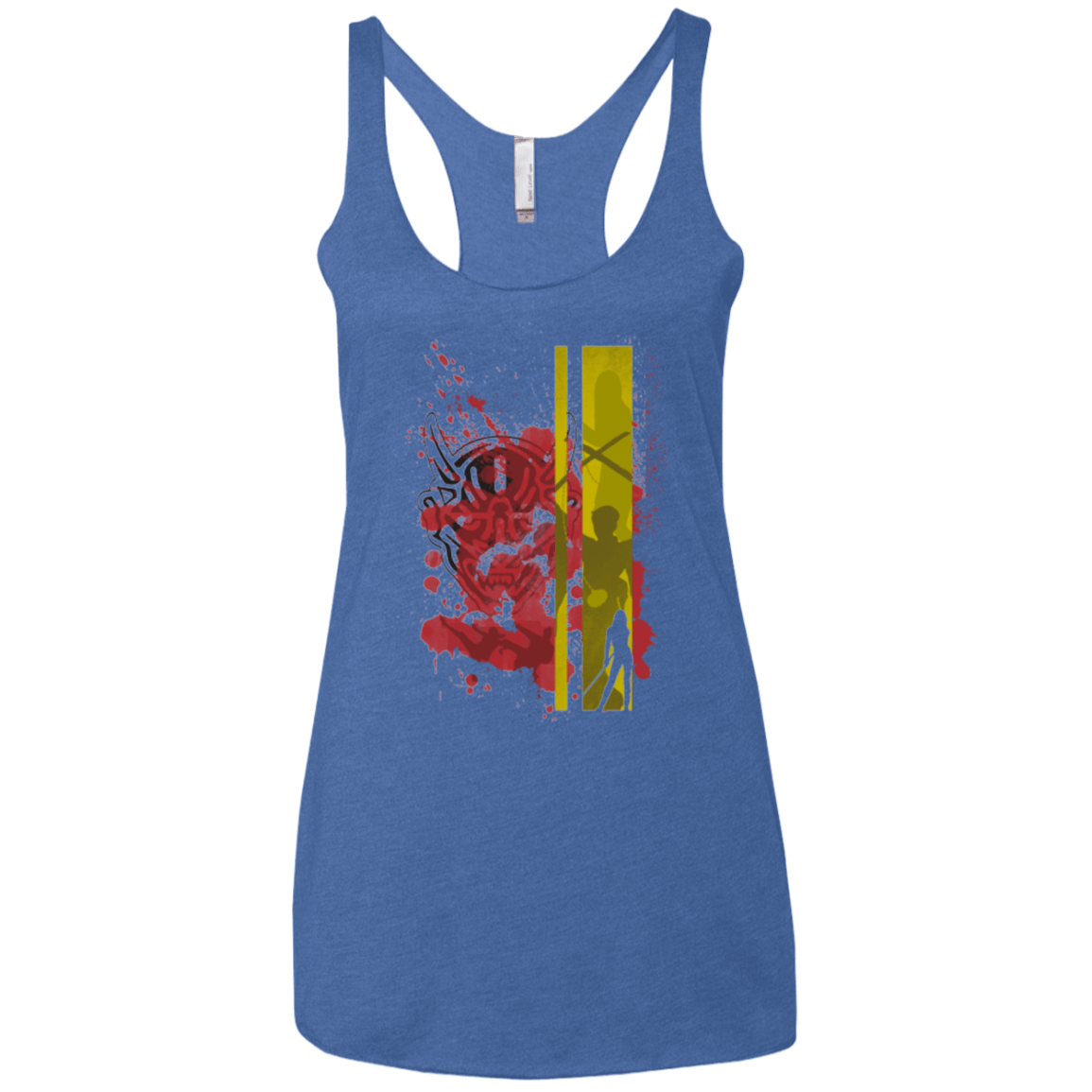 T-Shirts Vintage Royal / X-Small Bride's Story Women's Triblend Racerback Tank