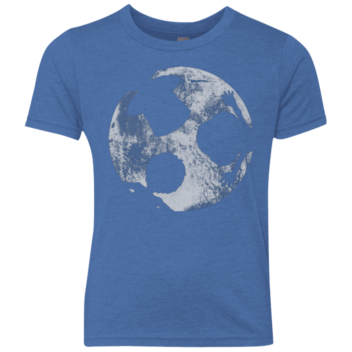 T-Shirts Vintage Royal / YXS Brothers Moon Youth Triblend T-Shirt