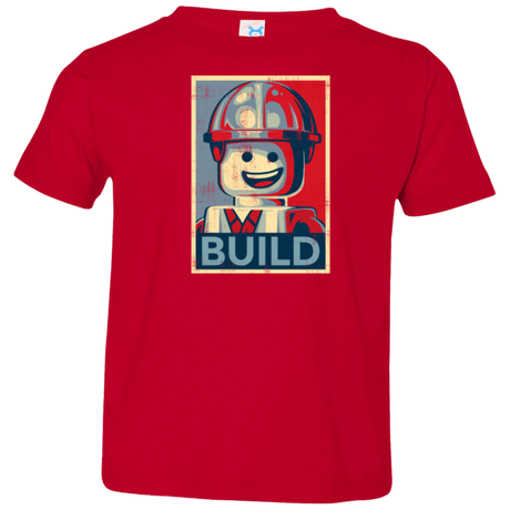 T-Shirts Red / 2T Build Toddler Premium T-Shirt