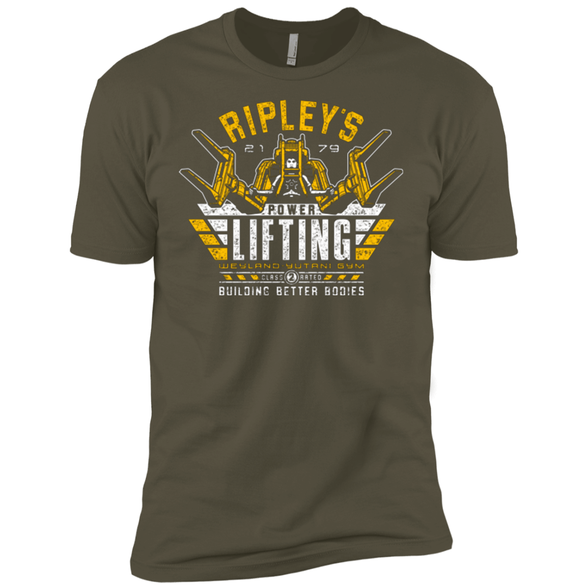 T-Shirts Military Green / X-Small Building Better Worlds (1) Men's Premium T-Shirt