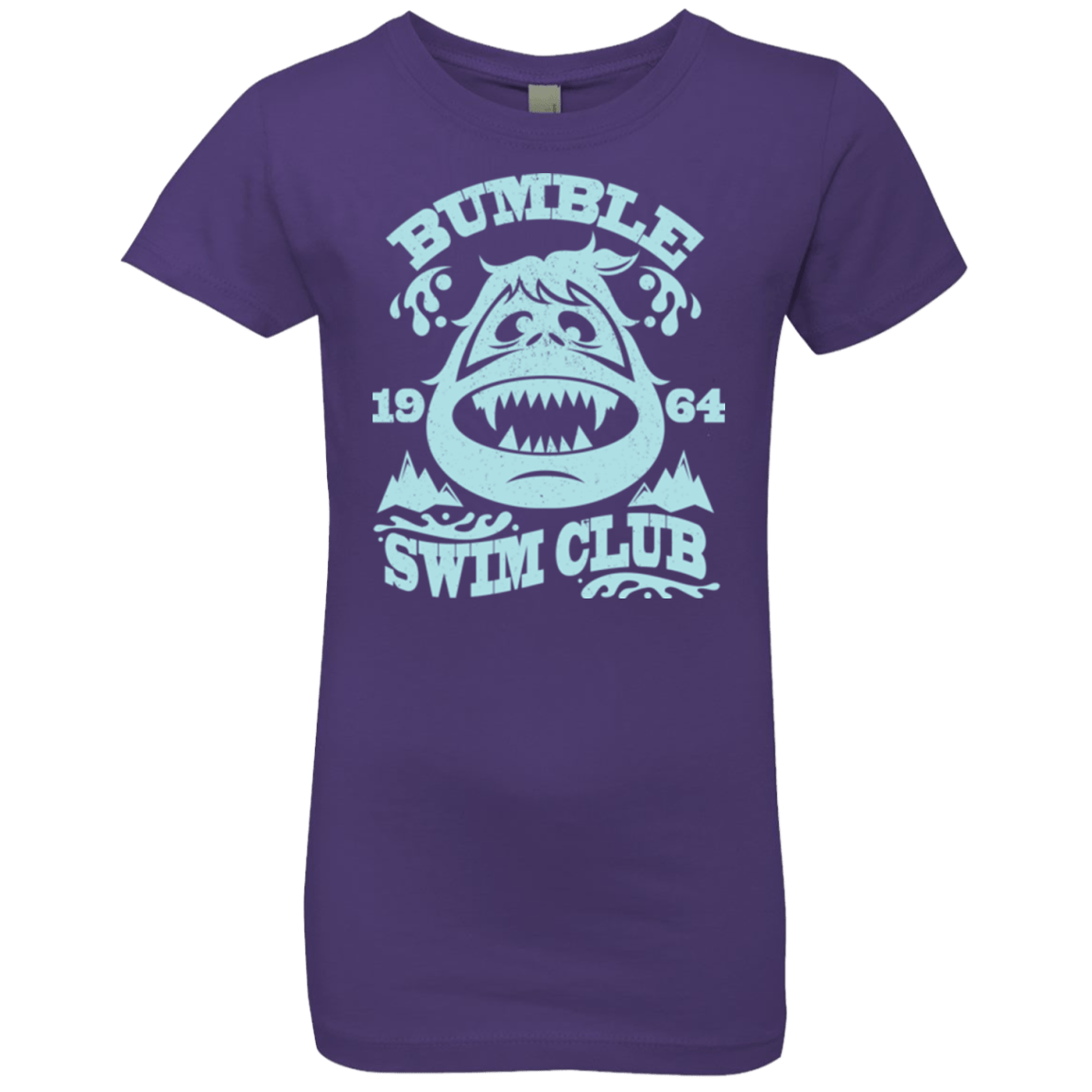 T-Shirts Purple Rush / YXS Bumble Club Girls Premium T-Shirt