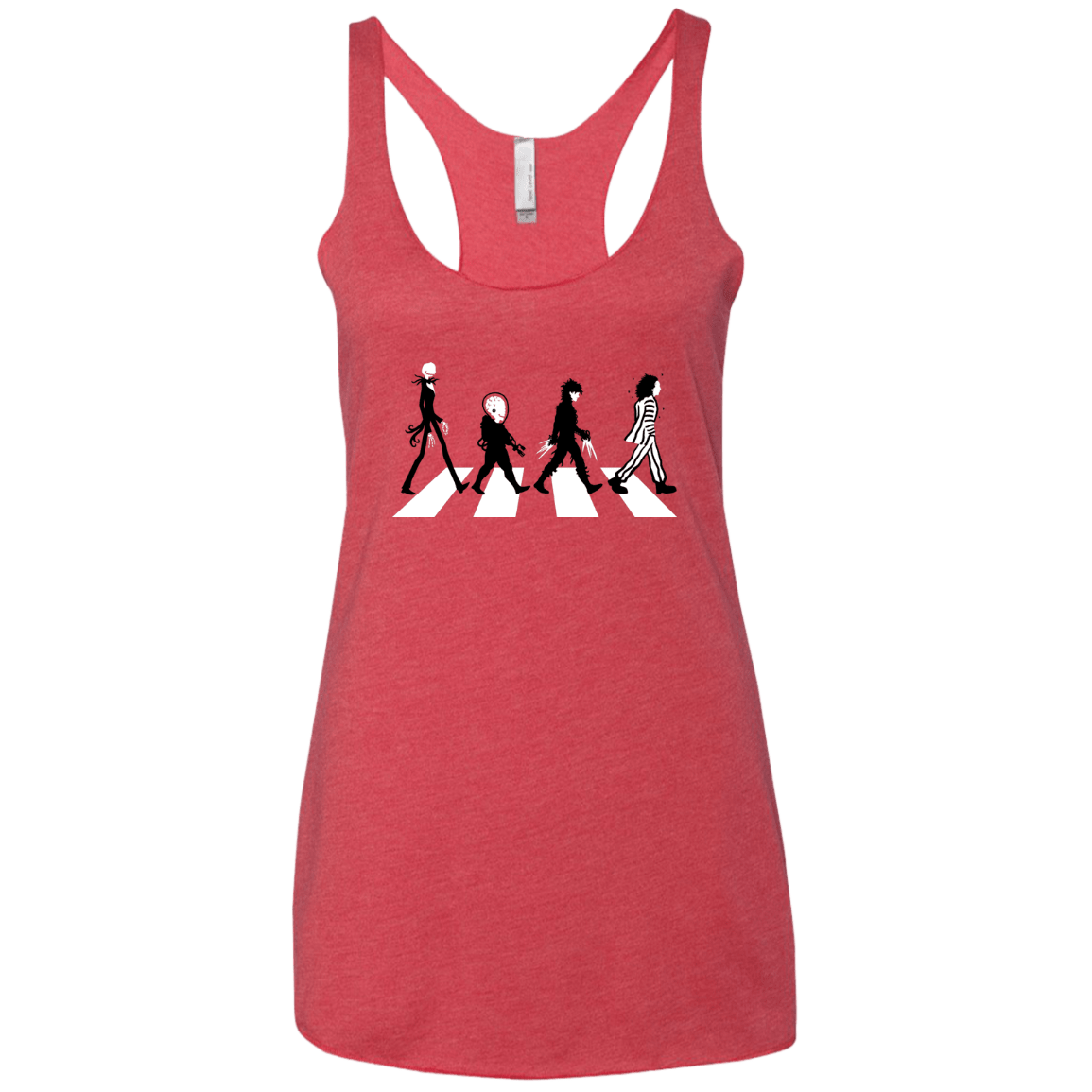 T-Shirts Vintage Red / X-Small Burton Road Women's Triblend Racerback Tank