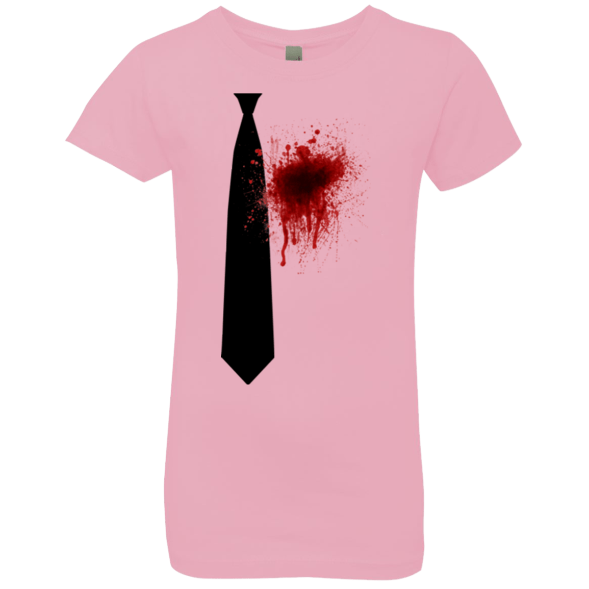T-Shirts Light Pink / YXS Butcher tie Girls Premium T-Shirt