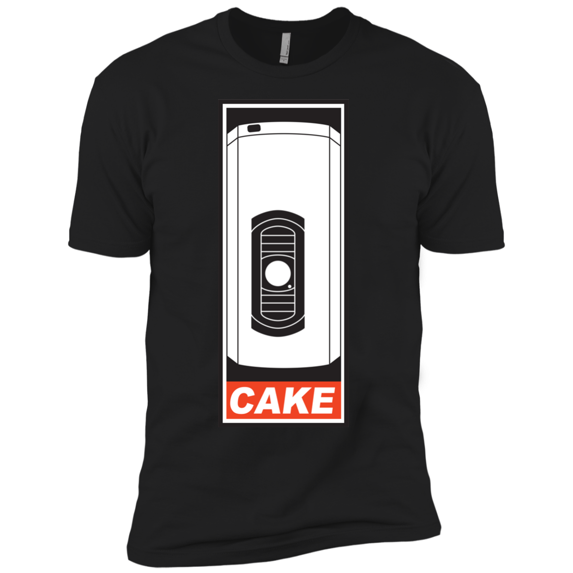 T-Shirts Black / YXS Cake is a Lie Boys Premium T-Shirt
