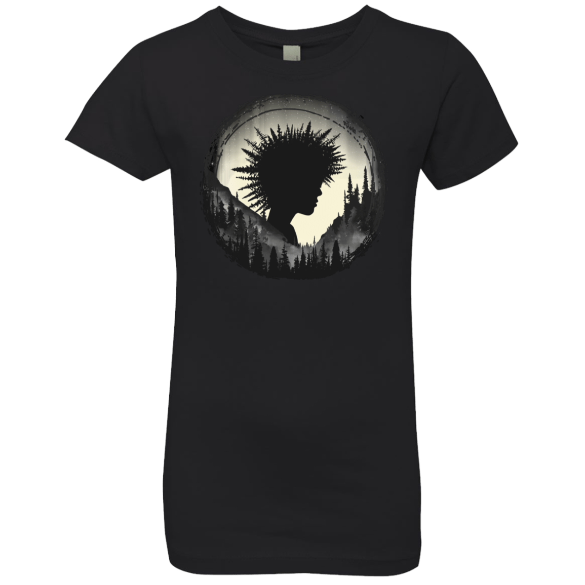 T-Shirts Black / YXS Camp Hair Girls Premium T-Shirt