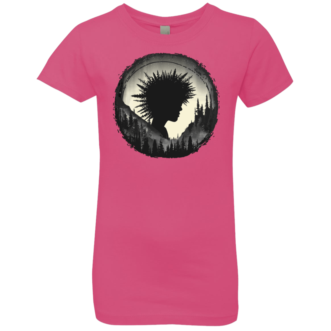 T-Shirts Hot Pink / YXS Camp Hair Girls Premium T-Shirt