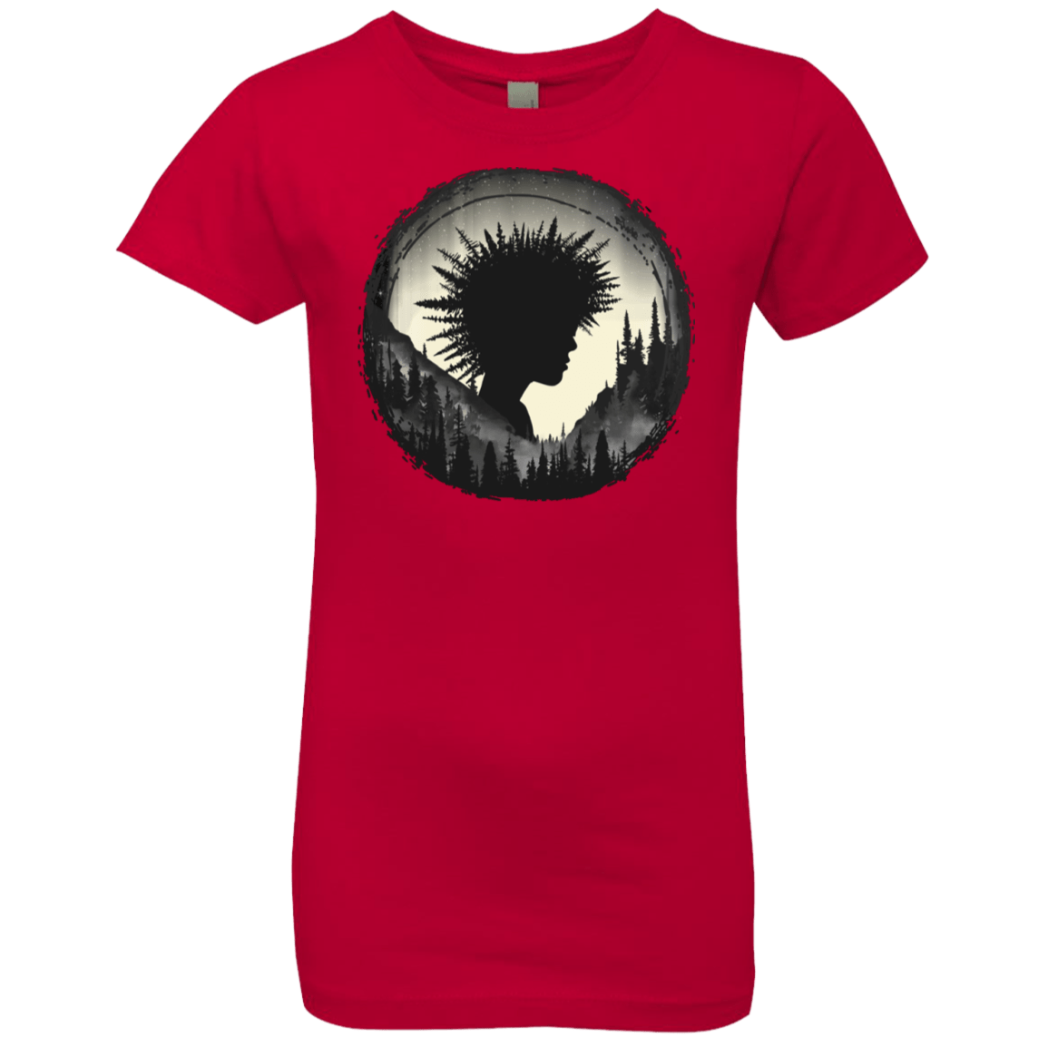 T-Shirts Red / YXS Camp Hair Girls Premium T-Shirt