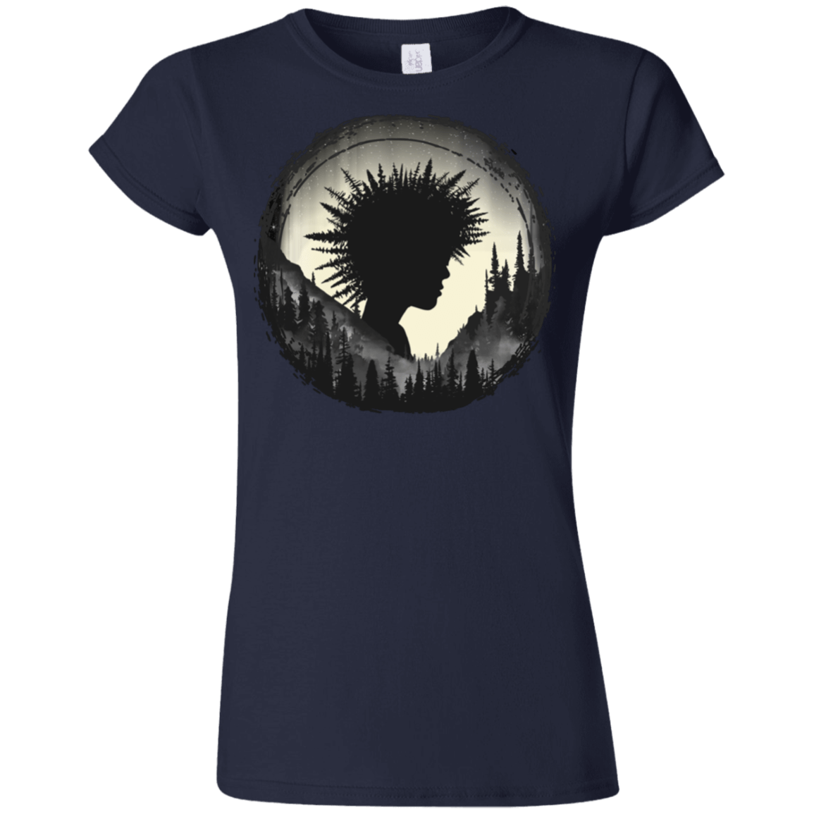 T-Shirts Navy / S Camp Hair Junior Slimmer-Fit T-Shirt