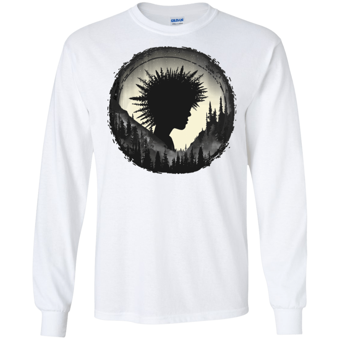 T-Shirts White / S Camp Hair Men's Long Sleeve T-Shirt
