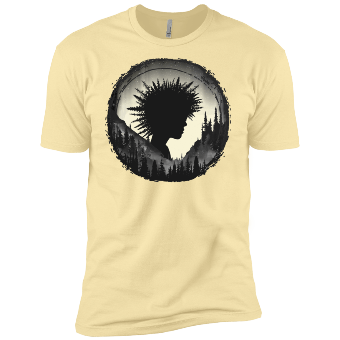 T-Shirts Banana Cream / X-Small Camp Hair Men's Premium T-Shirt