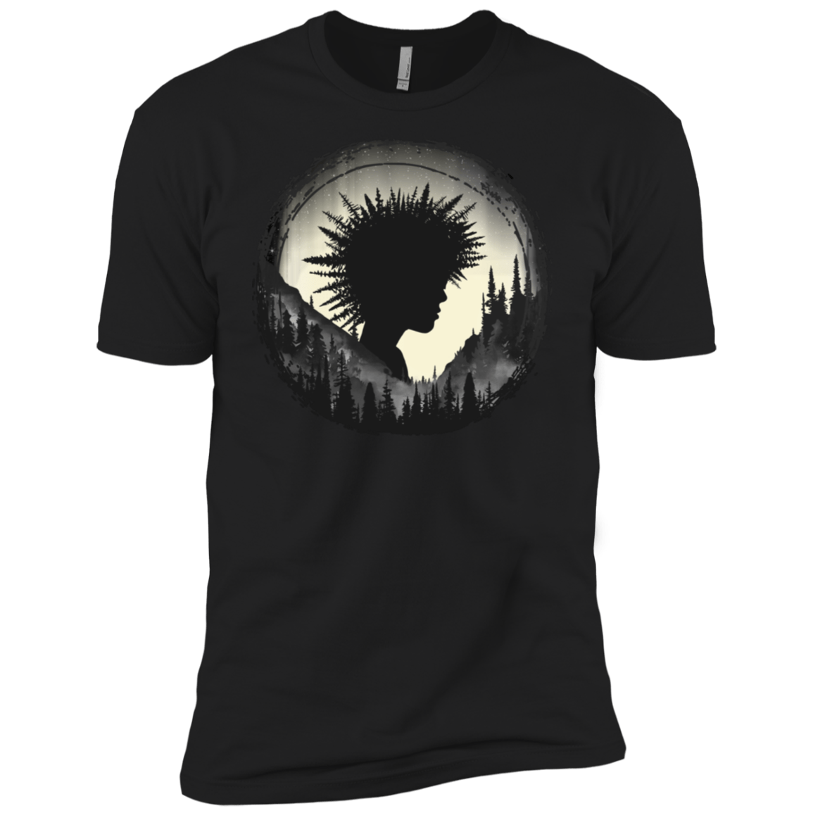 T-Shirts Black / X-Small Camp Hair Men's Premium T-Shirt