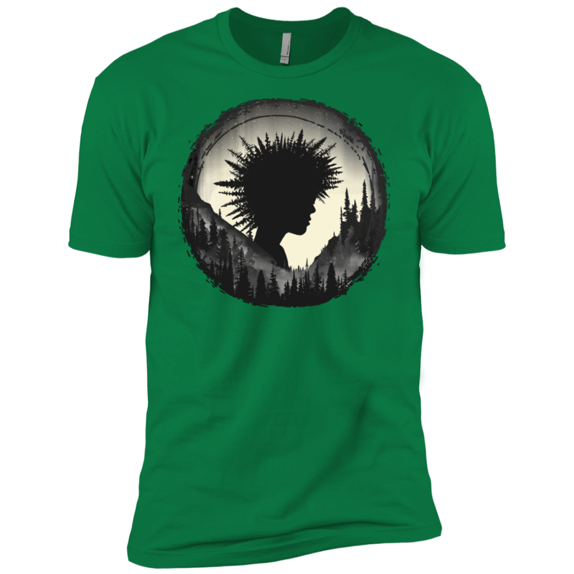 T-Shirts Kelly Green / X-Small Camp Hair Men's Premium T-Shirt