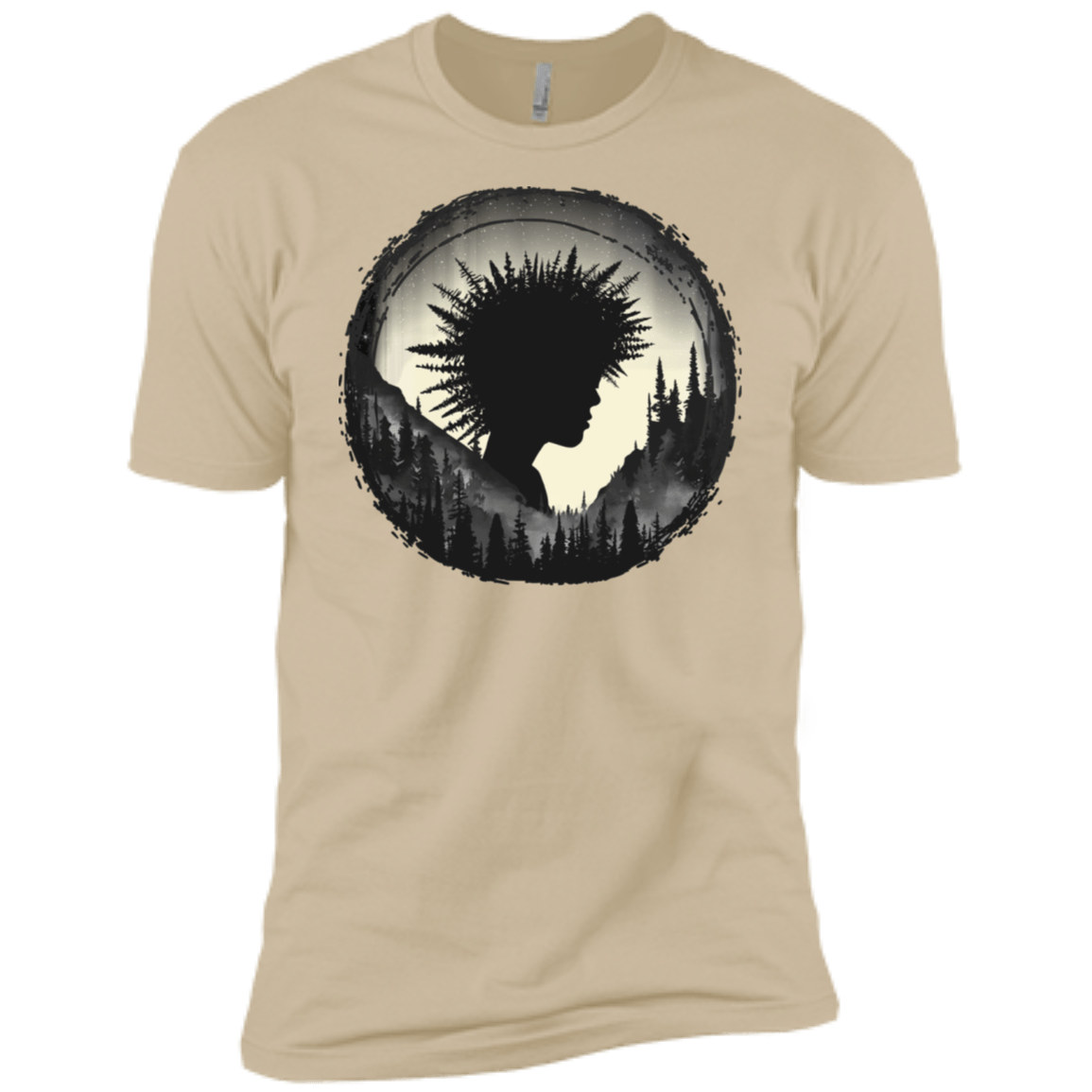 T-Shirts Sand / X-Small Camp Hair Men's Premium T-Shirt