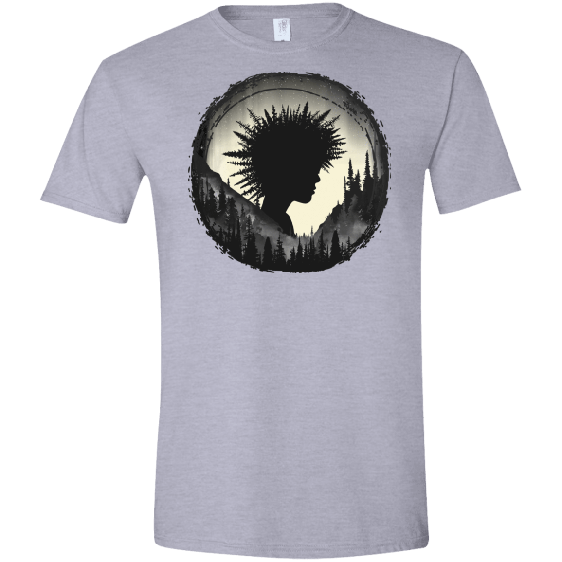 T-Shirts Sport Grey / X-Small Camp Hair Men's Semi-Fitted Softstyle