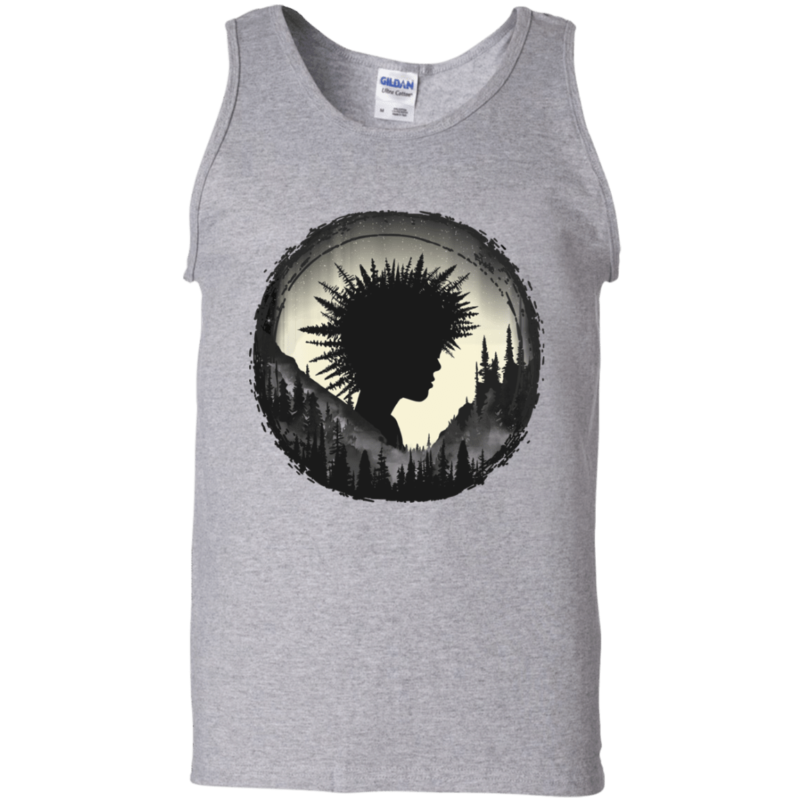 T-Shirts Sport Grey / S Camp Hair Men's Tank Top