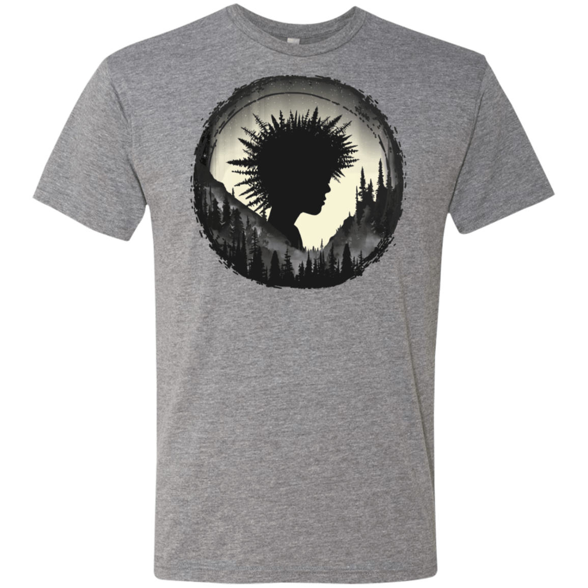 T-Shirts Premium Heather / S Camp Hair Men's Triblend T-Shirt