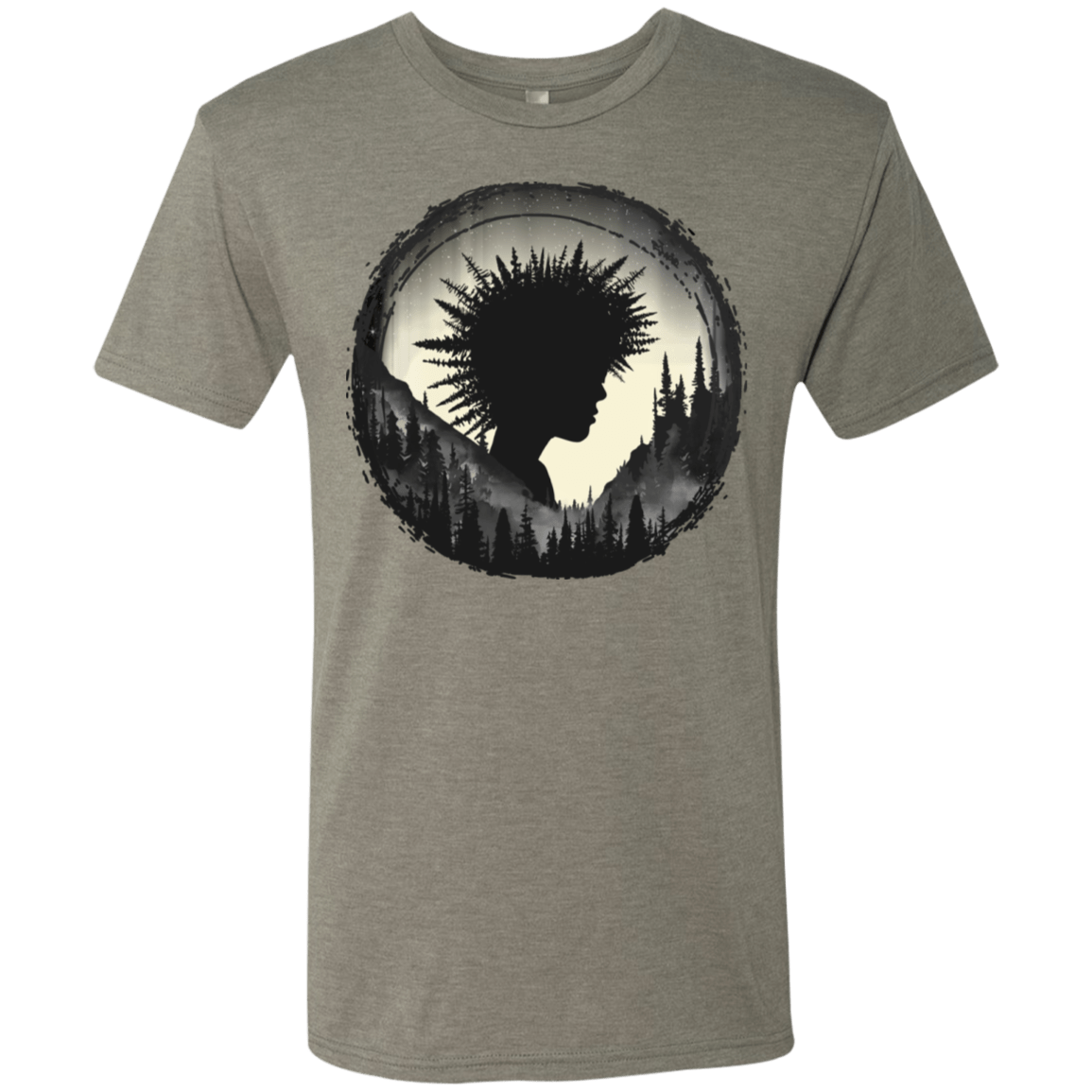 T-Shirts Venetian Grey / S Camp Hair Men's Triblend T-Shirt