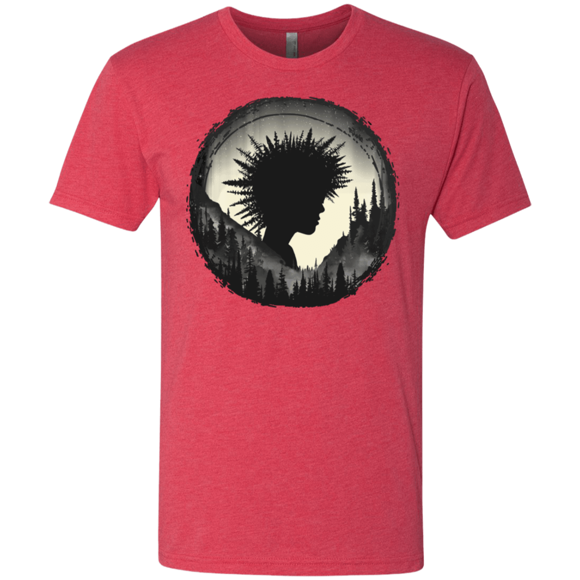 T-Shirts Vintage Red / S Camp Hair Men's Triblend T-Shirt