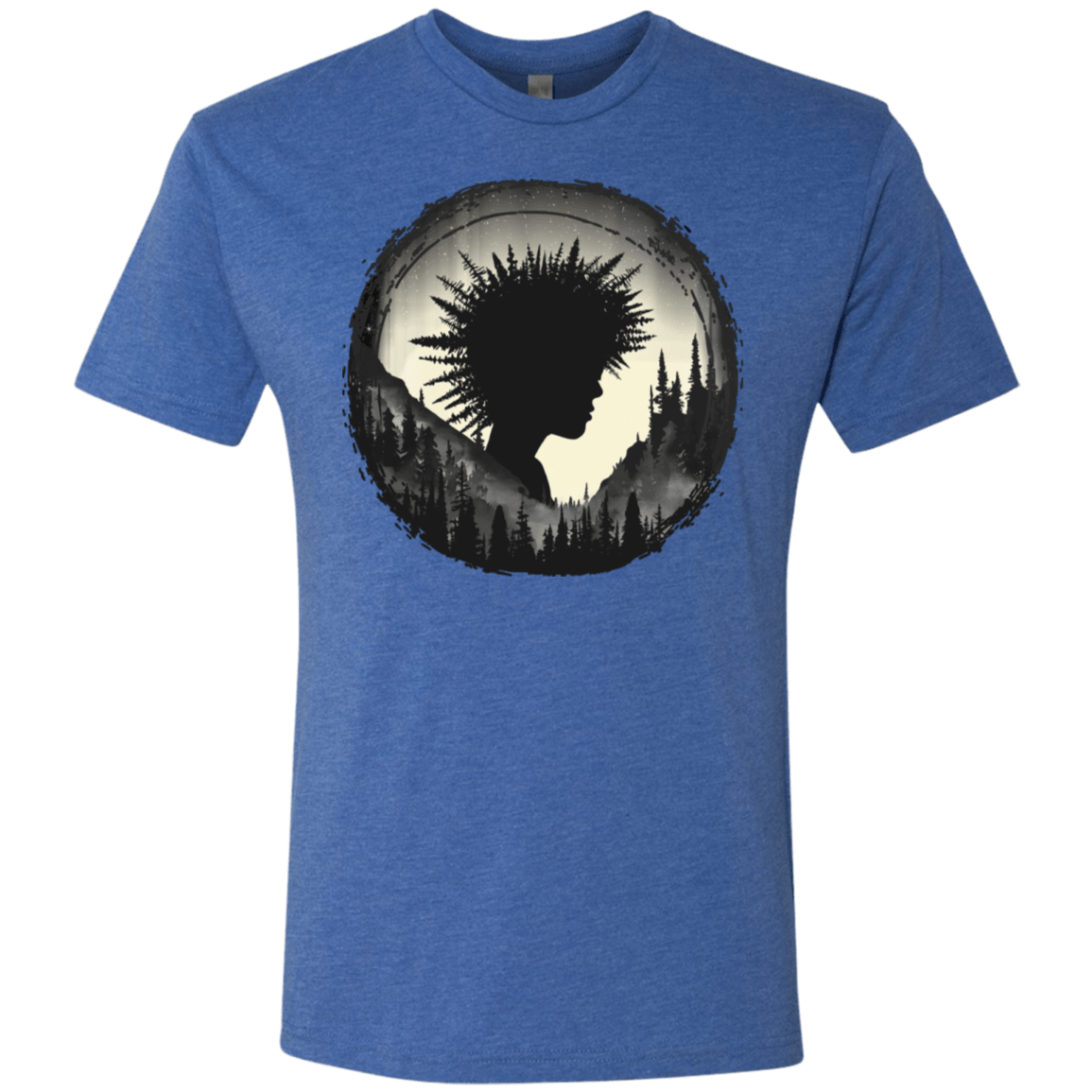 T-Shirts Vintage Royal / S Camp Hair Men's Triblend T-Shirt