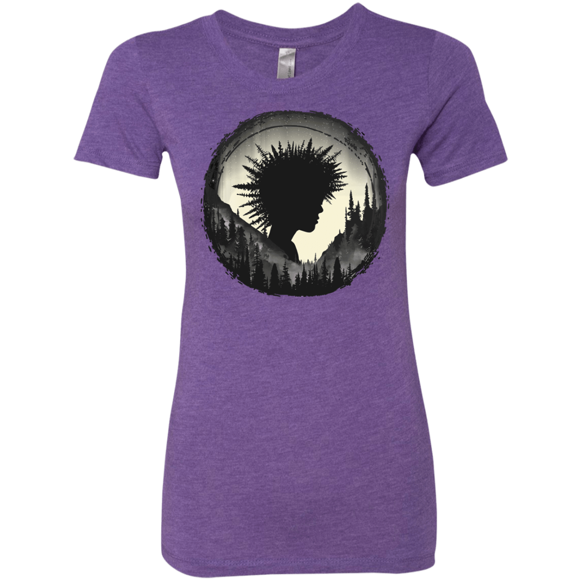 T-Shirts Purple Rush / S Camp Hair Women's Triblend T-Shirt