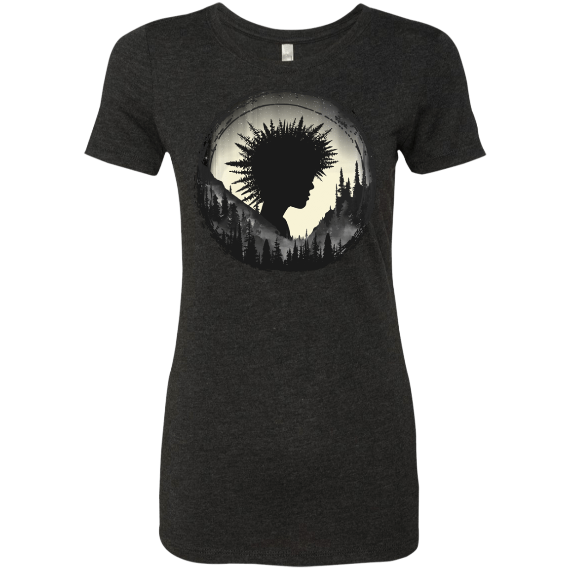 T-Shirts Vintage Black / S Camp Hair Women's Triblend T-Shirt