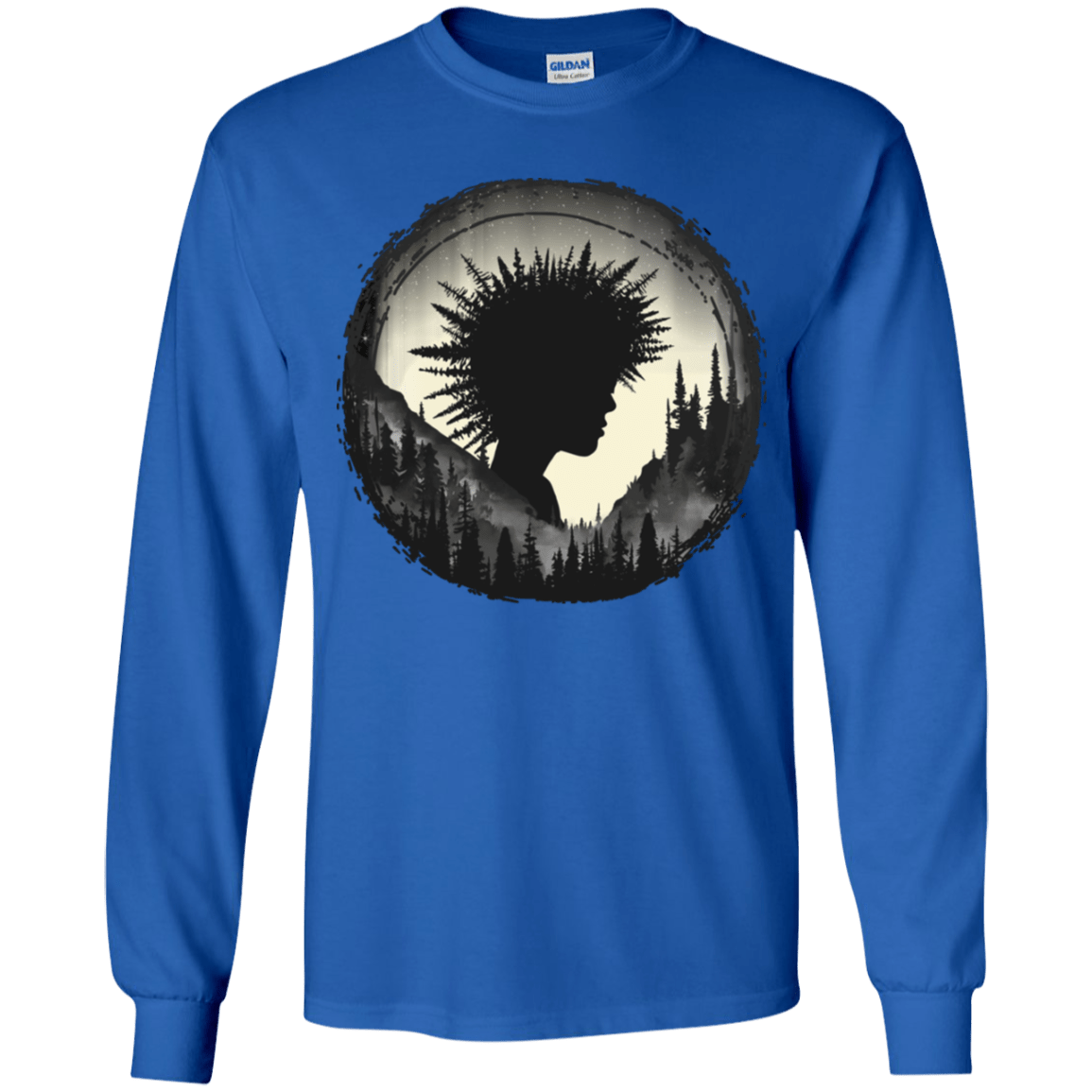 T-Shirts Royal / YS Camp Hair Youth Long Sleeve T-Shirt