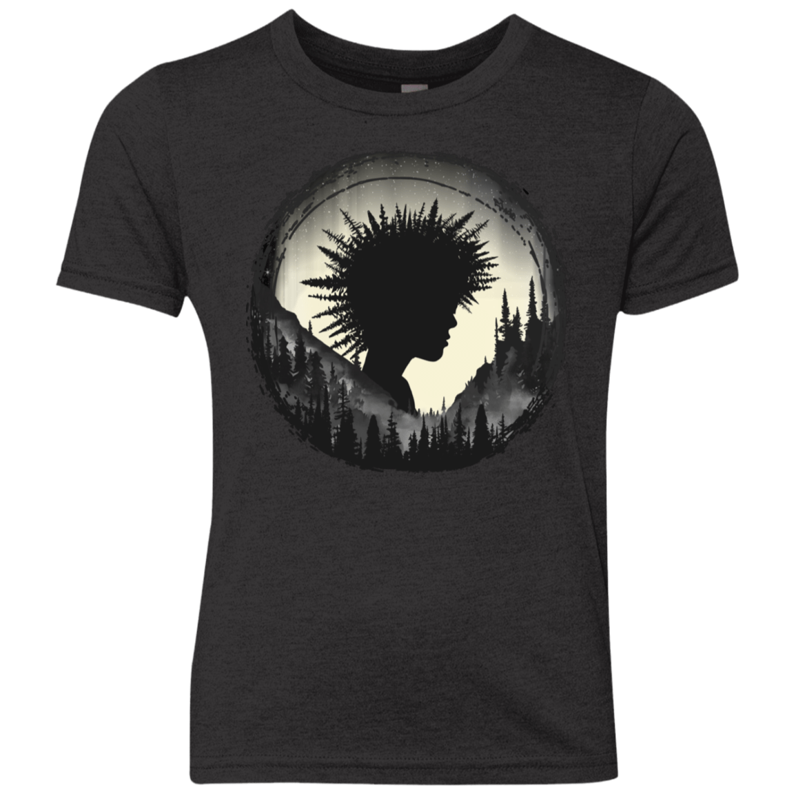 T-Shirts Vintage Black / YXS Camp Hair Youth Triblend T-Shirt