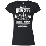 T-Shirts Black / S Camp Upside Down Junior Slimmer-Fit T-Shirt
