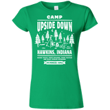 T-Shirts Irish Green / S Camp Upside Down Junior Slimmer-Fit T-Shirt