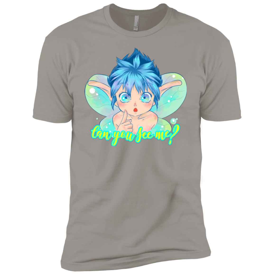 T-Shirts Light Grey / YXS Can you see me Boys Premium T-Shirt